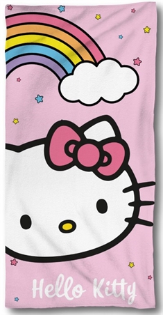 Badhandduk - Hello Kitty - 70x140 cm - Härlig kvalitet 